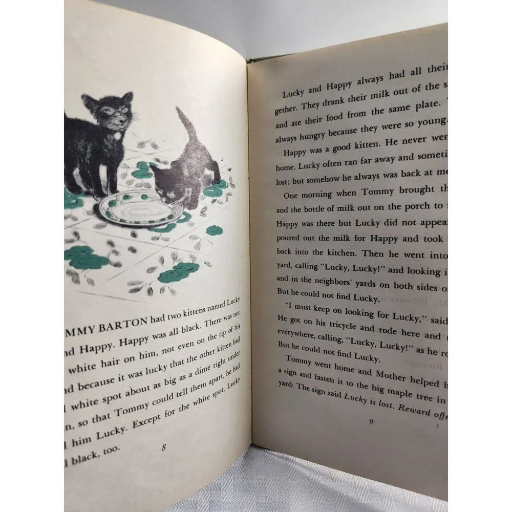 Looking for Lucky Jane Quigg 1946 Children's Book Illustrated by Connie Moran HC